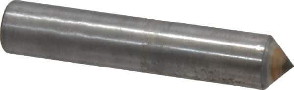 Tru-Maxx - 1/4 Carat Single Point Diamond Dresser - 2" Long x 3/8" Shank Diam - Apex Tool & Supply