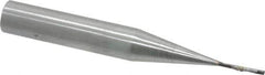 Made in USA - 1/32" Point Diam Rat Tail Radius Dresser - 3" Long x 3/8" Shank Diam - Apex Tool & Supply