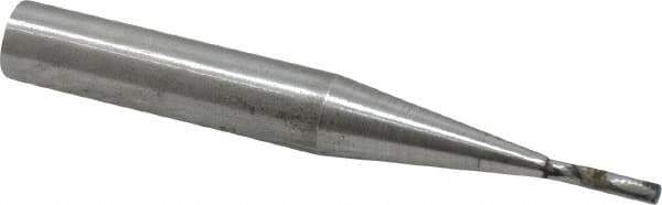 Made in USA - 1/16" Point Diam Rat Tail Radius Dresser - 3" Long x 3/8" Shank Diam - Apex Tool & Supply