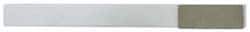 Made in USA - Fine, 1" Length of Cut, Single End Diamond Hone - 120 Grit, 3/8" Wide x 3/8" High x 4" OAL - Apex Tool & Supply