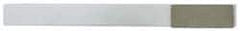 Made in USA - Fine, 1" Length of Cut, Single End Diamond Hone - 120 Grit, 3/8" Wide x 3/8" High x 4" OAL - Apex Tool & Supply