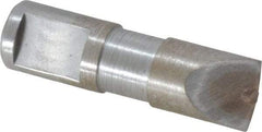 Made in USA - 0.005" Radius Single Point Diaform Diamond Dresser - 1-3/8" Long x 3/8" Shank Diam, 60° Included Angle - Apex Tool & Supply