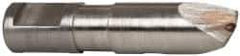 Made in USA - 0.005" Radius Single Point Diaform Diamond Dresser - 1-3/4" Long x 1/4" Shank Diam, 60° Included Angle - Apex Tool & Supply