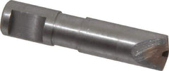 Made in USA - 0.02" Radius Single Point Diaform Diamond Dresser - 1-3/4" Long x 1/4" Shank Diam, 60° Included Angle - Apex Tool & Supply