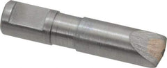 Made in USA - 0.025" Radius Single Point Diaform Diamond Dresser - 1-3/4" Long x 1/4" Shank Diam, 60° Included Angle - Apex Tool & Supply