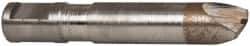 Made in USA - 0.02" Radius Single Point Diaform Diamond Dresser - 2-1/4" Long x 1/4" Shank Diam, 60° Included Angle - Apex Tool & Supply