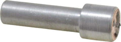 Made in USA - 2 Carat Multi-Point Diamond Dresser - 1-1/2" Long x 7/16" Shank Diam, 5/8" Diam x 5/8" Thick Head, Contains 5 Stones - Apex Tool & Supply