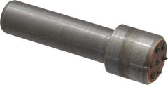 Made in USA - 4 Carat Multi-Point Diamond Dresser - 1-1/2" Long x 7/16" Shank Diam, 5/8" Diam x 5/8" Thick Head, Contains 7 Stones - Apex Tool & Supply