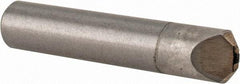 Value Collection - 1/3 Carat Single Point Chishel Edge Diamond - 2" Long x 3/8" Shank Diam, 90° Included Angle - Apex Tool & Supply