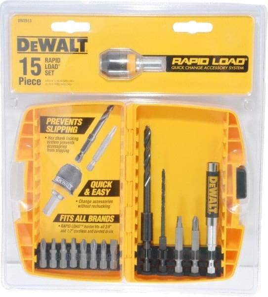 DeWALT - 15 Piece, Screwdriver Bit Set - Apex Tool & Supply