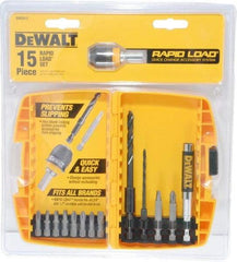 DeWALT - 15 Piece, Screwdriver Bit Set - Apex Tool & Supply
