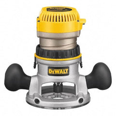 DeWALT - 24,500 RPM, 1.75 HP, 11 Amp, Fixed Base Electric Router - 1/4 and 1/2 Inch Collet - Apex Tool & Supply