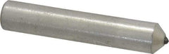 Norton - 1/4 Carat Single Point Diamond Dresser - 2" Long x 3/8" Shank Diam, 60° Included Angle - Apex Tool & Supply