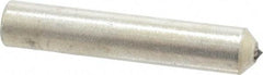 Norton - 1/2 Carat Single Point Diamond Dresser - 2" Long x 3/8" Shank Diam, 60° Included Angle - Apex Tool & Supply