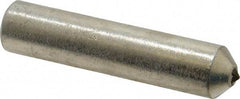 Norton - 1/2 Carat Single Point Diamond Dresser - 2" Long x 7/16" Shank Diam, 60° Included Angle - Apex Tool & Supply