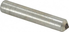 Norton - 1 Carat Single Point Diamond Dresser - 2" Long x 3/8" Shank Diam, 60° Included Angle - Apex Tool & Supply