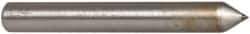 Norton - 1" Long x 1/8" Shank Diam Single Point Diamond Dresser - Convex Radius, 60° Included Angle - Apex Tool & Supply