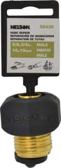 Nelson - 5/8 & 3/4 Garden Hose Fitting - Brass & Nylon, Male Connector - Apex Tool & Supply