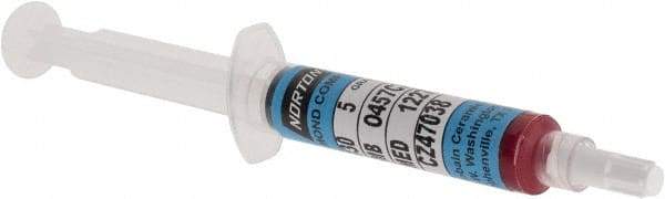 Norton - 5 g Diamond Grit Compound - Compound Grade Fine, Grade 30, 600 Grit, Red, For Light Dimension, Use on Ceramic, General Purpose & Metal - Apex Tool & Supply