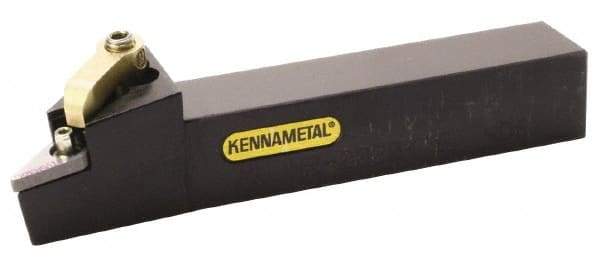 Kennametal - MVJN, Left Hand Cut, 3° Lead Angle, 20mm Shank Height x 20mm Shank Width, Negative Rake Indexable Turning Toolholder - 125mm OAL, VN..1604.. Insert Compatibility, Series Kenloc - Apex Tool & Supply