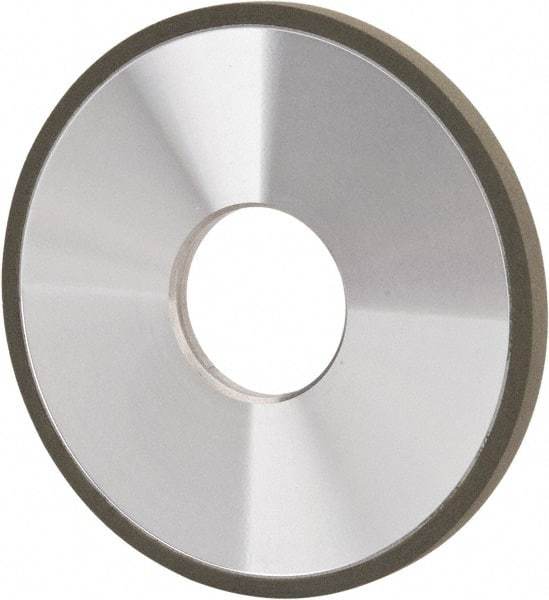 Made in USA - 4" Diam x 1-1/4" Hole x 1/4" Thick, N Hardness, 150 Grit Surface Grinding Wheel - Diamond, Type 1A1, Very Fine Grade - Apex Tool & Supply