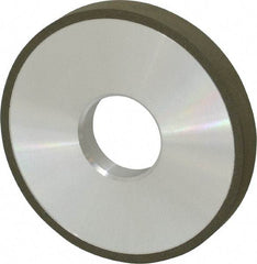 Made in USA - 4" Diam x 1-1/4" Hole x 1/2" Thick, N Hardness, 150 Grit Surface Grinding Wheel - Diamond, Type 1A1, Very Fine Grade - Apex Tool & Supply