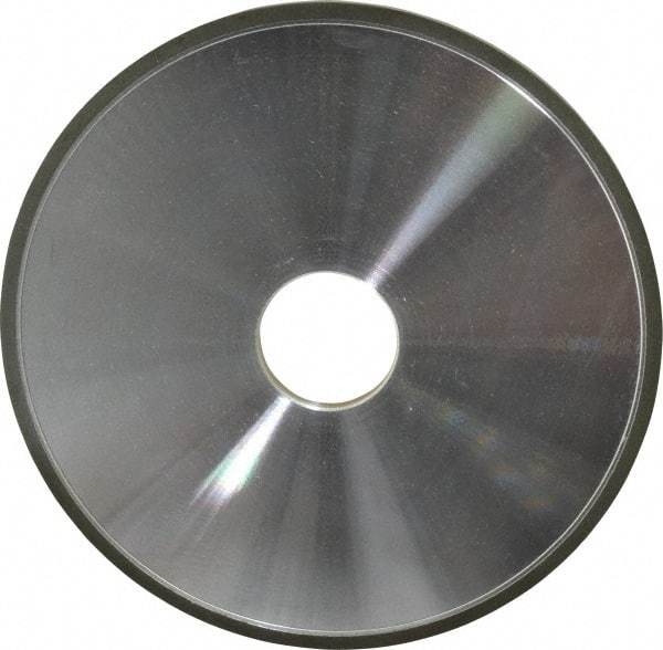 Made in USA - 6" Diam x 1-1/4" Hole x 1/4" Thick, N Hardness, 150 Grit Surface Grinding Wheel - Diamond, Type 1A1, Very Fine Grade - Apex Tool & Supply