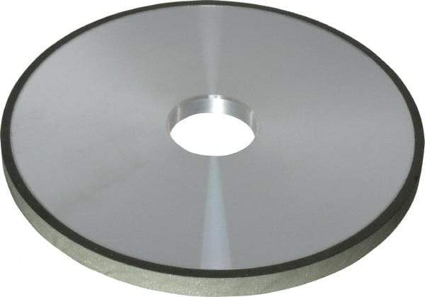Made in USA - 6" Diam x 1-1/4" Hole x 3/8" Thick, N Hardness, 150 Grit Surface Grinding Wheel - Diamond, Type 1A1, Very Fine Grade - Apex Tool & Supply