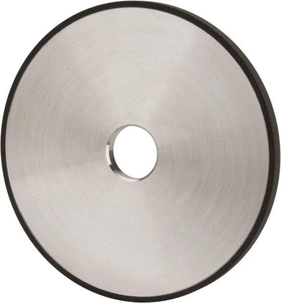 Made in USA - 7" Diam x 1-1/4" Hole x 3/8" Thick, N Hardness, 100 Grit Surface Grinding Wheel - Diamond, Type 1A1, Fine Grade - Apex Tool & Supply
