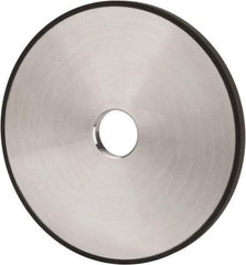 Made in USA - 7" Diam x 1-1/4" Hole x 3/8" Thick, N Hardness, 100 Grit Surface Grinding Wheel - Diamond, Type 1A1, Fine Grade - Apex Tool & Supply