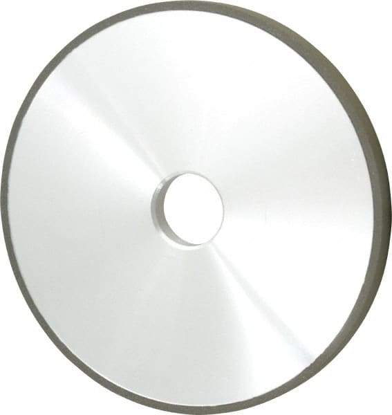 Made in USA - 7" Diam x 1-1/4" Hole x 1/2" Thick, N Hardness, 100 Grit Surface Grinding Wheel - Diamond, Type 1A1, Fine Grade - Apex Tool & Supply