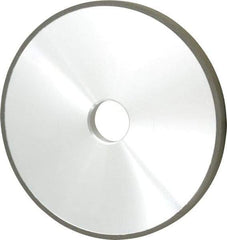 Made in USA - 7" Diam x 1-1/4" Hole x 1/2" Thick, N Hardness, 100 Grit Surface Grinding Wheel - Diamond, Type 1A1, Fine Grade - Apex Tool & Supply