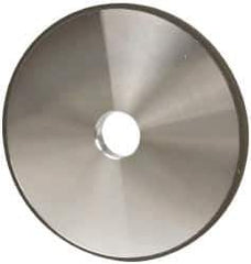 Made in USA - 7" Diam x 1-1/4" Hole x 1/2" Thick, N Hardness, 150 Grit Surface Grinding Wheel - Diamond, Type 1A1, Very Fine Grade - Apex Tool & Supply