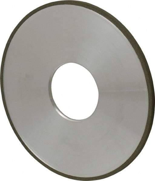 Made in USA - 4" Diam x 1-1/4" Hole x 1/8" Thick, N Hardness, 150 Grit Surface Grinding Wheel - Diamond, Type 1A1, Very Fine Grade - Apex Tool & Supply