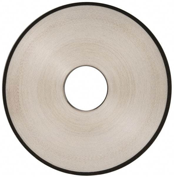 Made in USA - 5" Diam x 1-1/4" Hole x 1/8" Thick, N Hardness, 100 Grit Surface Grinding Wheel - Diamond, Type 1A1, Fine Grade - Apex Tool & Supply