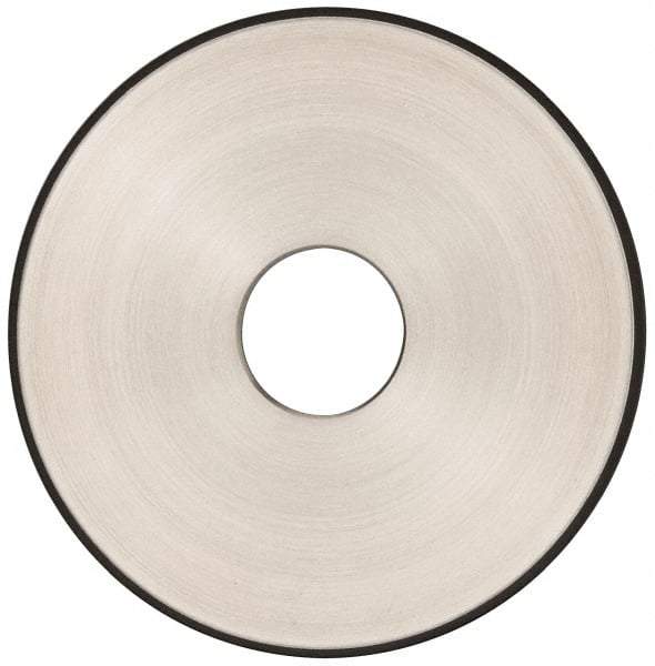 Made in USA - 5" Diam x 1-1/4" Hole x 1/8" Thick, N Hardness, 220 Grit Surface Grinding Wheel - Diamond, Type 1A1, Very Fine Grade - Apex Tool & Supply