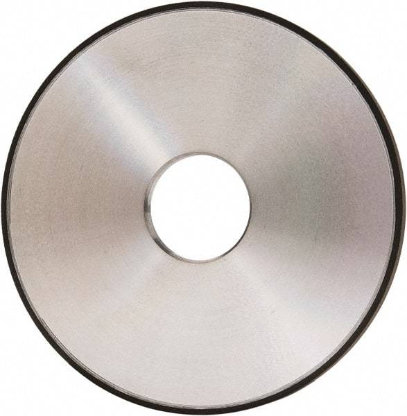 Made in USA - 5" Diam x 1-1/4" Hole x 1/4" Thick, N Hardness, 150 Grit Surface Grinding Wheel - Diamond, Type 1A1, Very Fine Grade - Apex Tool & Supply