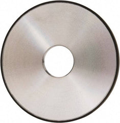 Made in USA - 5" Diam x 1-1/4" Hole x 1/4" Thick, N Hardness, 150 Grit Surface Grinding Wheel - Diamond, Type 1A1, Very Fine Grade - Apex Tool & Supply