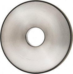 Made in USA - 5" Diam x 1-1/4" Hole x 1/2" Thick, N Hardness, 100 Grit Surface Grinding Wheel - Diamond, Type 1A1, Fine Grade - Apex Tool & Supply
