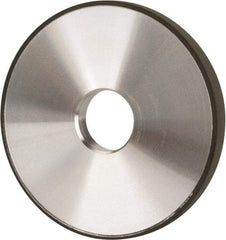 Made in USA - 5" Diam x 1-1/4" Hole x 1/2" Thick, N Hardness, 220 Grit Surface Grinding Wheel - Diamond, Type 1A1, Fine Grade - Apex Tool & Supply