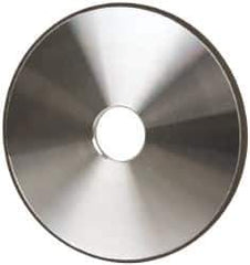 Made in USA - 6" Diam x 1-1/4" Hole x 1/4" Thick, N Hardness, 220 Grit Surface Grinding Wheel - Diamond, Type 1A1, Very Fine Grade - Apex Tool & Supply