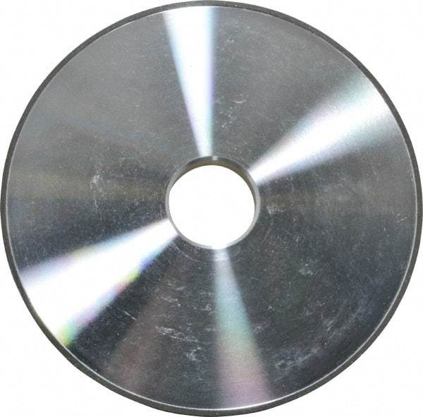 Made in USA - 6" Diam x 1-1/4" Hole x 1/2" Thick, N Hardness, 150 Grit Surface Grinding Wheel - Diamond, Type 1A1, Very Fine Grade - Apex Tool & Supply