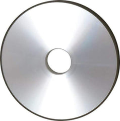 Made in USA - 6" Diam x 1-1/4" Hole x 1/2" Thick, N Hardness, 220 Grit Surface Grinding Wheel - Diamond, Type 1A1, Very Fine Grade - Apex Tool & Supply