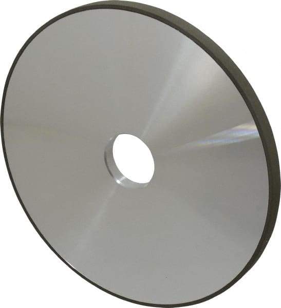 Made in USA - 7" Diam x 1-1/4" Hole x 3/8" Thick, N Hardness, 220 Grit Surface Grinding Wheel - Diamond, Type 1A1, Very Fine Grade - Apex Tool & Supply