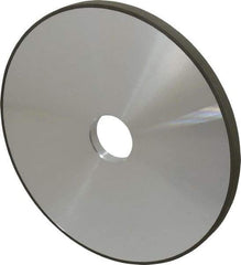 Made in USA - 7" Diam x 1-1/4" Hole x 3/8" Thick, N Hardness, 220 Grit Surface Grinding Wheel - Diamond, Type 1A1, Very Fine Grade - Apex Tool & Supply