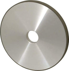 Made in USA - 7" Diam x 1-1/4" Hole x 1/2" Thick, N Hardness, 100 Grit Surface Grinding Wheel - Diamond, Type 1A1, Fine Grade - Apex Tool & Supply