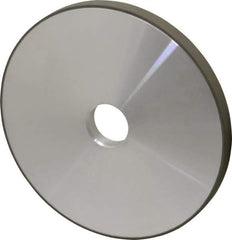 Made in USA - 7" Diam x 1-1/4" Hole x 1/2" Thick, N Hardness, 220 Grit Surface Grinding Wheel - Diamond, Type 1A1, Very Fine Grade - Apex Tool & Supply