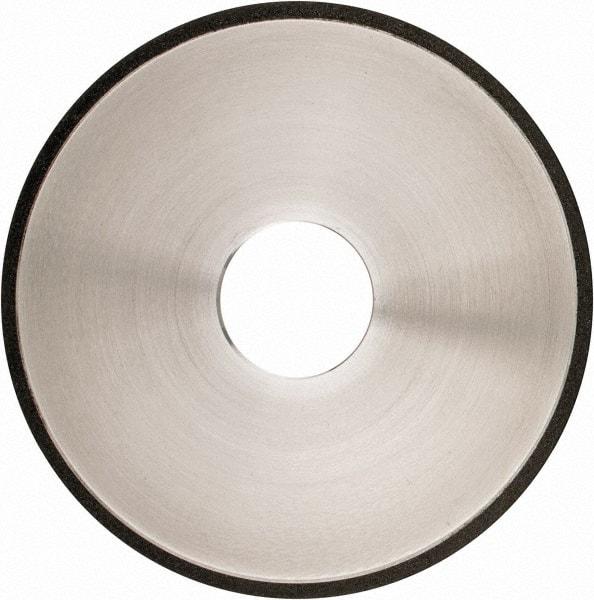 Made in USA - 5" Diam x 1-1/4" Hole x 1/8" Thick, N Hardness, 100 Grit Surface Grinding Wheel - Diamond, Type 1A1, Fine Grade - Apex Tool & Supply