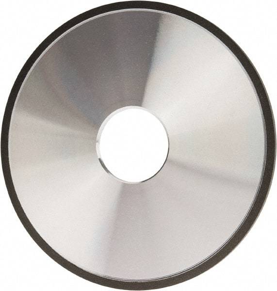 Made in USA - 5" Diam x 1-1/4" Hole x 1/8" Thick, N Hardness, 220 Grit Surface Grinding Wheel - Diamond, Type 1A1, Very Fine Grade - Apex Tool & Supply