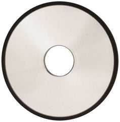 Made in USA - 5" Diam x 1-1/4" Hole x 1/4" Thick, N Hardness, 100 Grit Surface Grinding Wheel - Diamond, Type 1A1, Fine Grade - Apex Tool & Supply